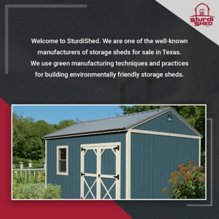 Install Storage Shed for Practicing Home Organizational Skills