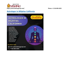 Best Astrologer in Milpitas California - astrovishnuguruji