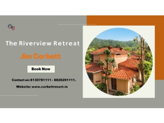 Resort in Jim Corbett | The Riverview Retreat in Jim Corbett