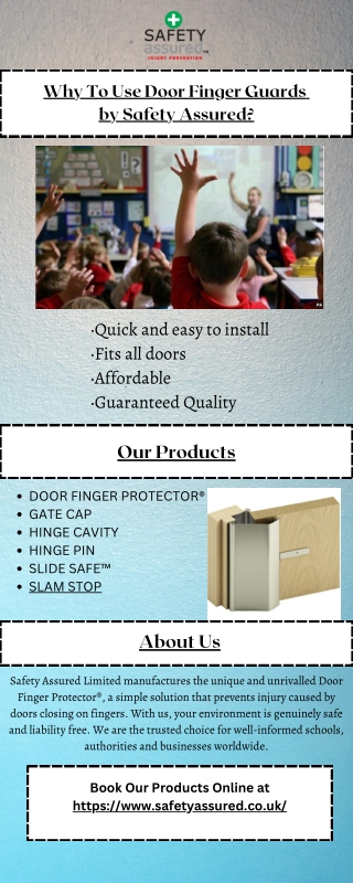 Why To Use Door Finger Guards by Safety Assured