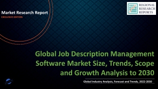 Job Description Management Software Market Size, Trends, Scope and Growth Analysis to 2030