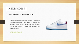 Nike Air Force 1 Nextshoess.co.nz