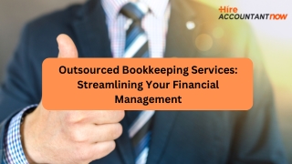 Outsourced Bookkeeping Services Streamlining Your Financial Management