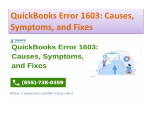 QuickBooks Error 1603: How to Resolve Installation Issues