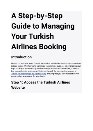 A Step-by-Step Guide to Managing Your Turkish Airlines Booking (1)