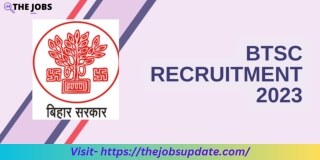 BTSC JE Recruitment 2023 Notification for 9230 Positions