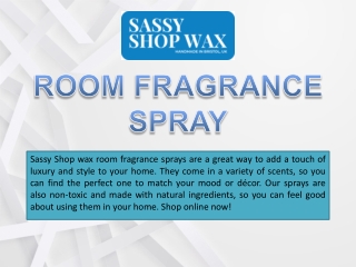 ROOM FRAGRANCE SPRAY