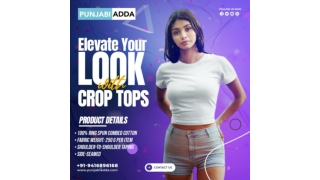 Crop Tops - The Perfect Balance of Comfort and Style – Punjabi Adda