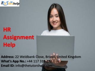 HR Assignment Help My Assignment Help UK Online Assignment helpUniversity assign