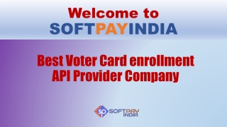 Get Voter ID Application API at best price
