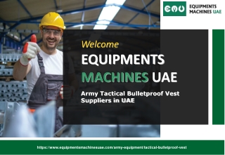 Army Tactical Bulletproof Vest Suppliers in UAE