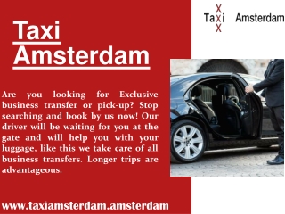 Taxi Amsterdam