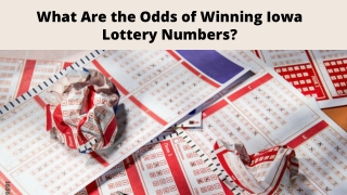 Winning Lowa Lottery Numbers | M Lotto Strategies