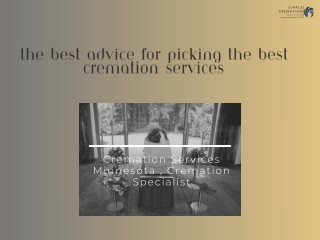 Cremation Services Minnesota , Cremation Specialist