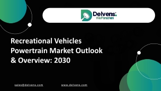 Recreational Vehicles Powertrain Market Growth Analysis: 2030