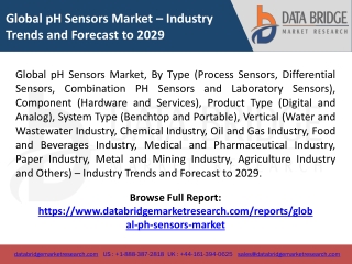 Global pH Sensors Market