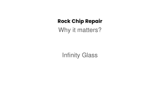 Rock Chip Repair