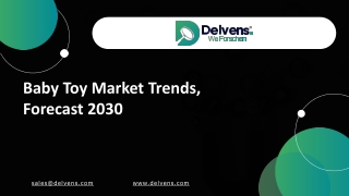 Baby Toys Market Trends, Forecast 2023-2028