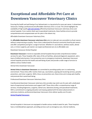 Exceptional-and-Affordable-Pet-Care-at-Downtown-Vancouver-Veterinary-Clinics