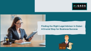 legal advisor in dubai