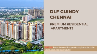 DLF Guindy Chennai: A Luxurious Residential Complex