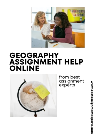 Geography Assignment Help Online