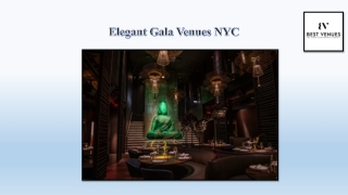Elegant Gala Venues NYC