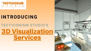 3D Visualization Services