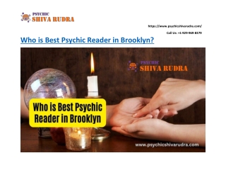 Who Is Best Psychic Reader In Brooklyn NY - psychicshivarudra