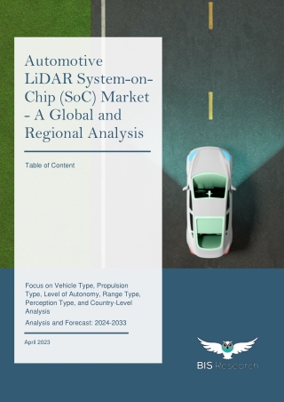 Automotive LiDAR System-on-Chip Market