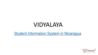 Student Information System in Nicaragua