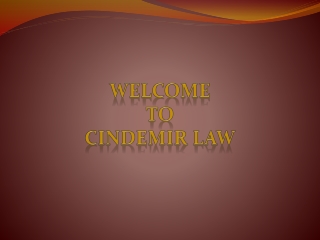 Hire Lawyers | Law Firms in Istanbul - Cindemir Law Office