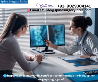 Which are the top hospitals for spine surgery in Gurgaon?