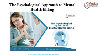 The Psychological Approach to Mental Health Billing