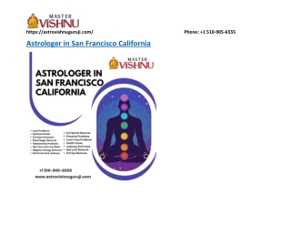 Best Astrologer in San Francisco California - astrovishnuguruji