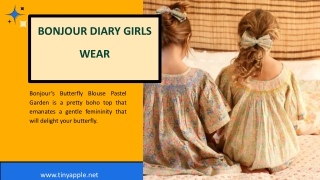 Bonjour Diary: Empowering Girls with Stylish and Inspirational Wear