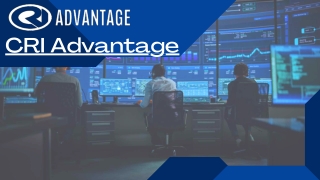 Managed SOC – CRI Advantage