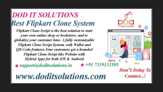 Flipkart Clone Script - DOD IT SOLUTIONS