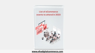 Top eCommerce Events in 2023: A Must-Attend List for Industry Professionals