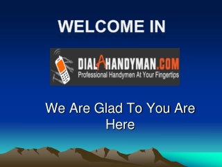Dial a handyman.com