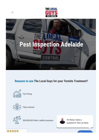 Pest Inspection Adelaide