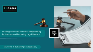 law firms in dubai