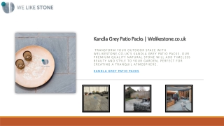 Kandla Grey Patio Packs | Welikestone.co.uk