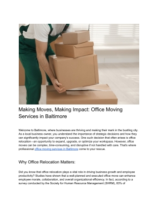 Making Moves, Making Impact_ Office Moving Services in Baltimore