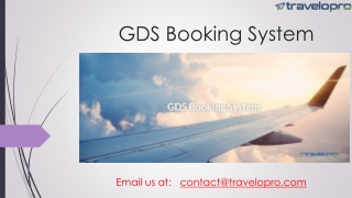 GDS Booking System