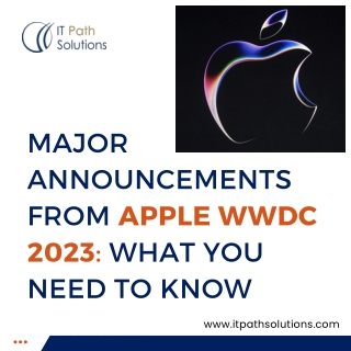 All The Updates & Announcements of Apple WWDC 2023: What Developers Need To Know