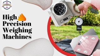 High Precision  Weighing  Machines