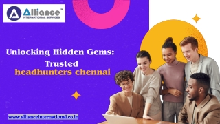 Unlocking Hidden Gems Trusted Headhunters in chennai