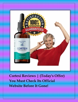 Cortexi Tinnitus Reviews: (Fake or Legit) Does It Work?