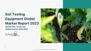 Soil Testing Equipment Global Market Size, Share, By Type, By Site, By Degree of Automation, By End User, By Regional Fo